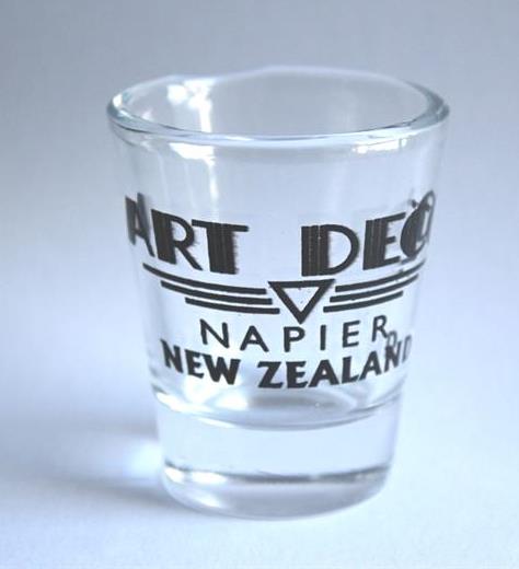 Napier Art Deco Shotglass
