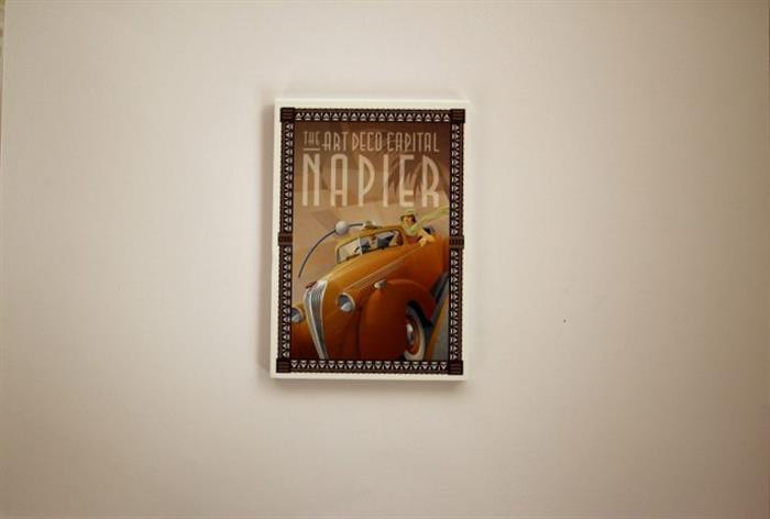 Napier Art Deco Capital Notepad Drive